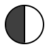 circle with left half black